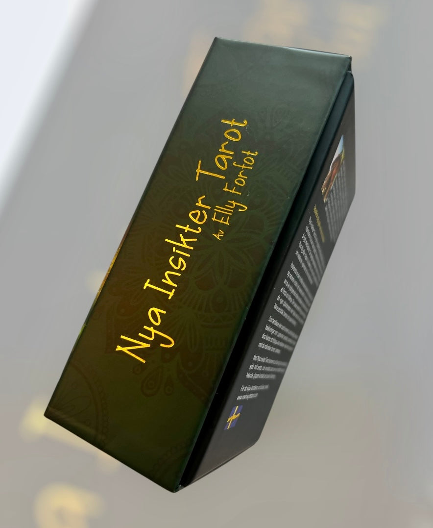 Nya insikter Tarot - kort text & guidebok(Svenska)
