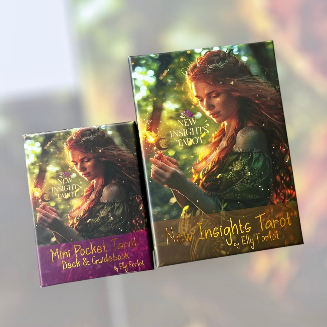 Mini Pocket Tarot – Card Deck and Guidebook (English)