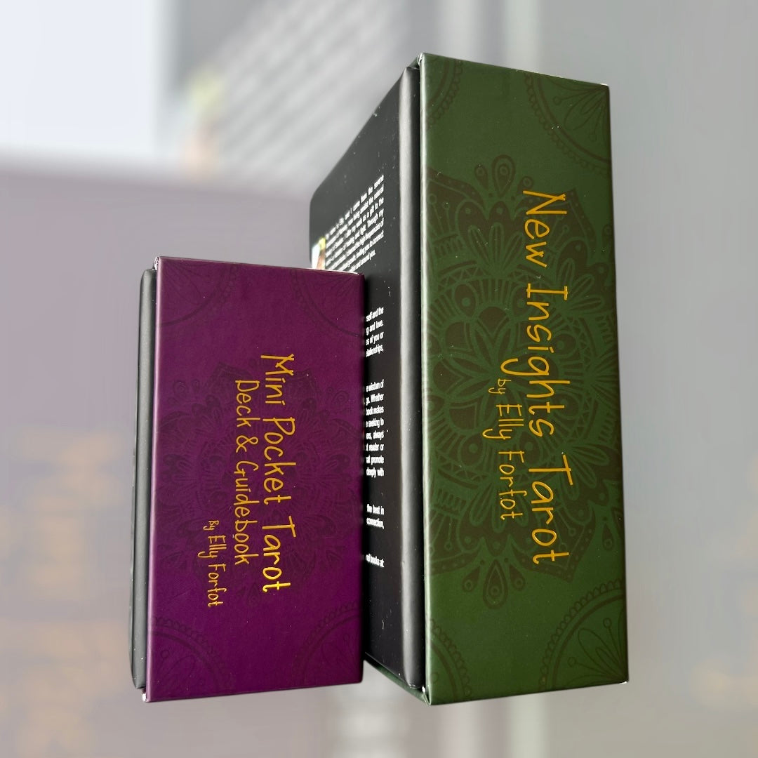 Mini Pocket Tarot – Card Deck and Guidebook (English)