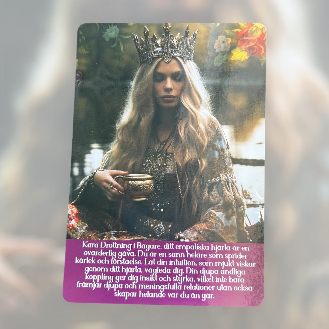 Nya insikter Tarot - kort text & guidebok(Svenska)