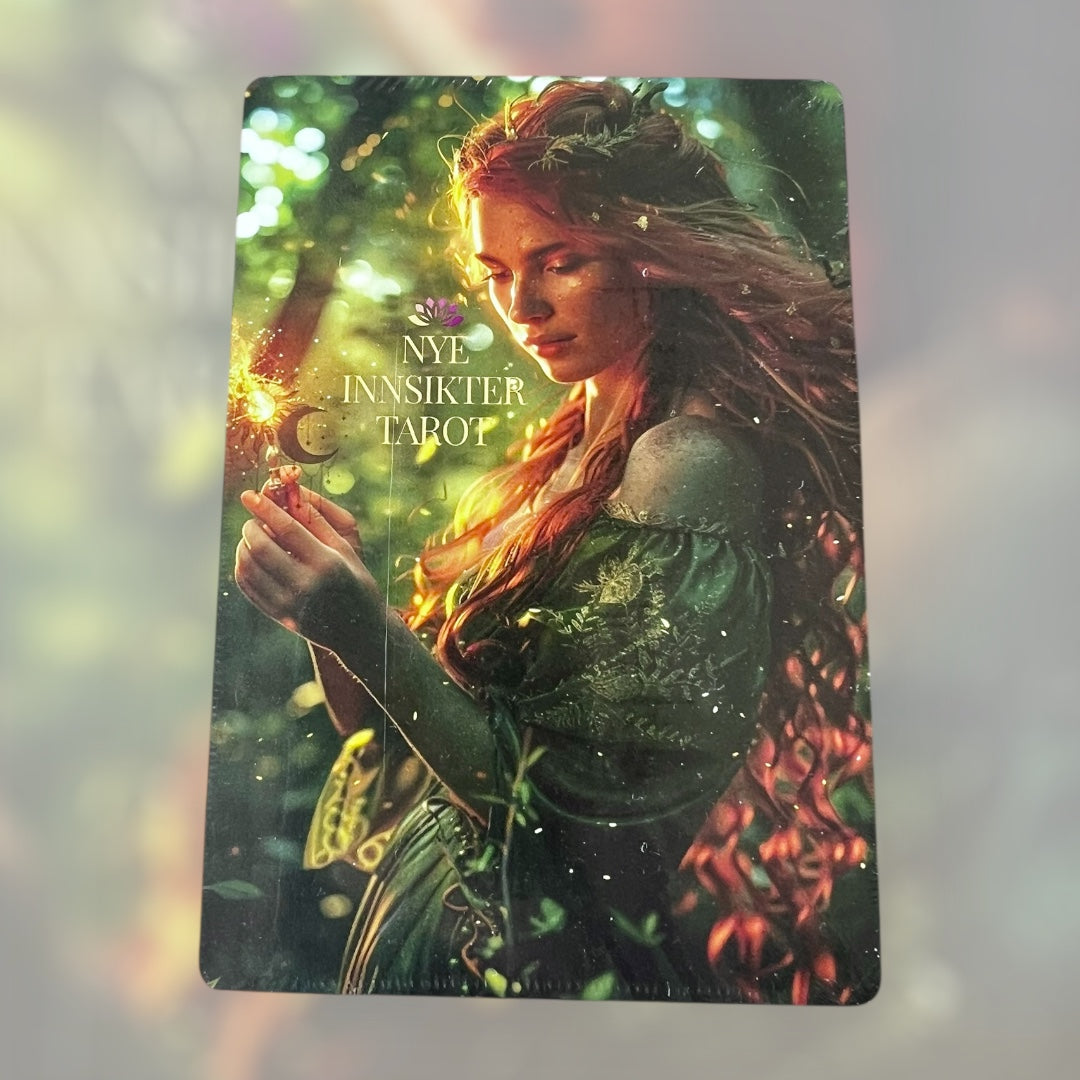 Nye Innsikter Tarot – kun kortstokk (Norsk)(kort med tekst)