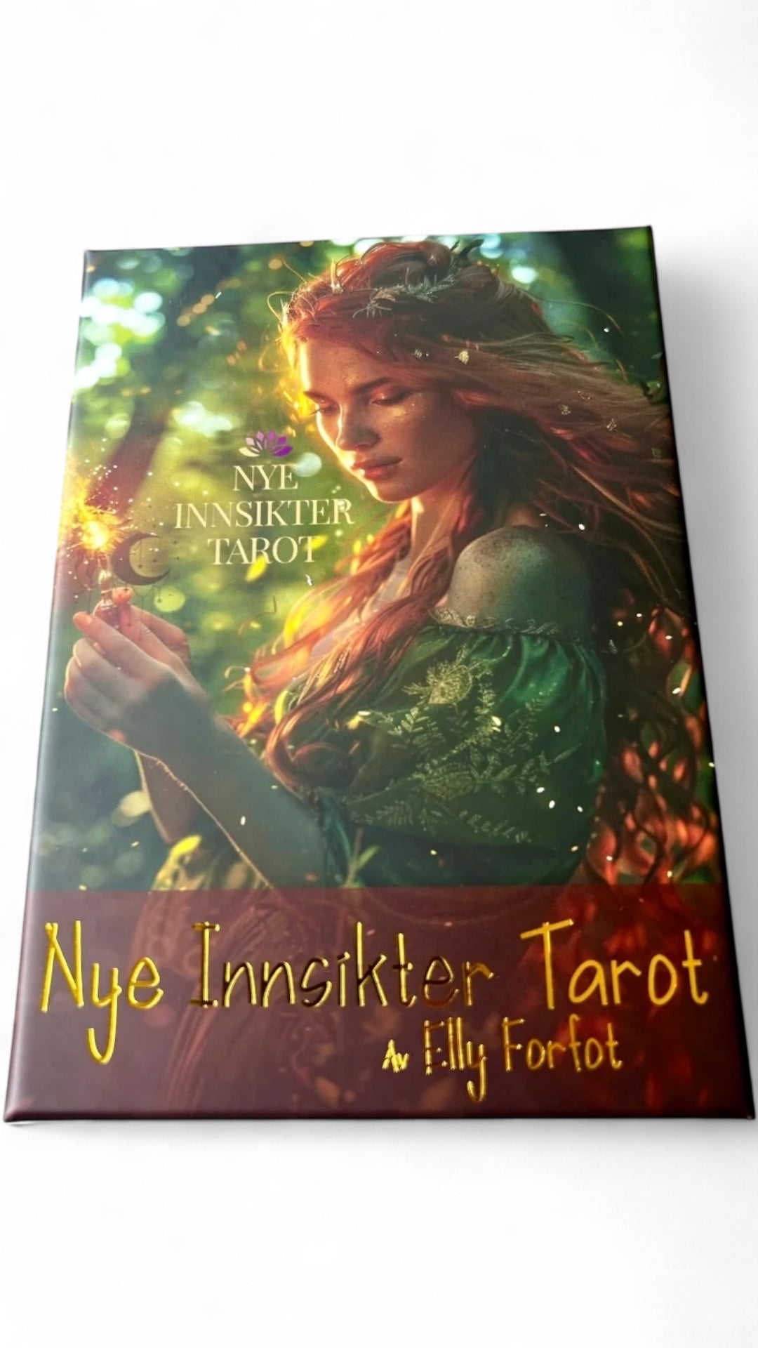 Nye Innsikter tarot- kort med tekst og guidebok (Norsk) 🇳🇴