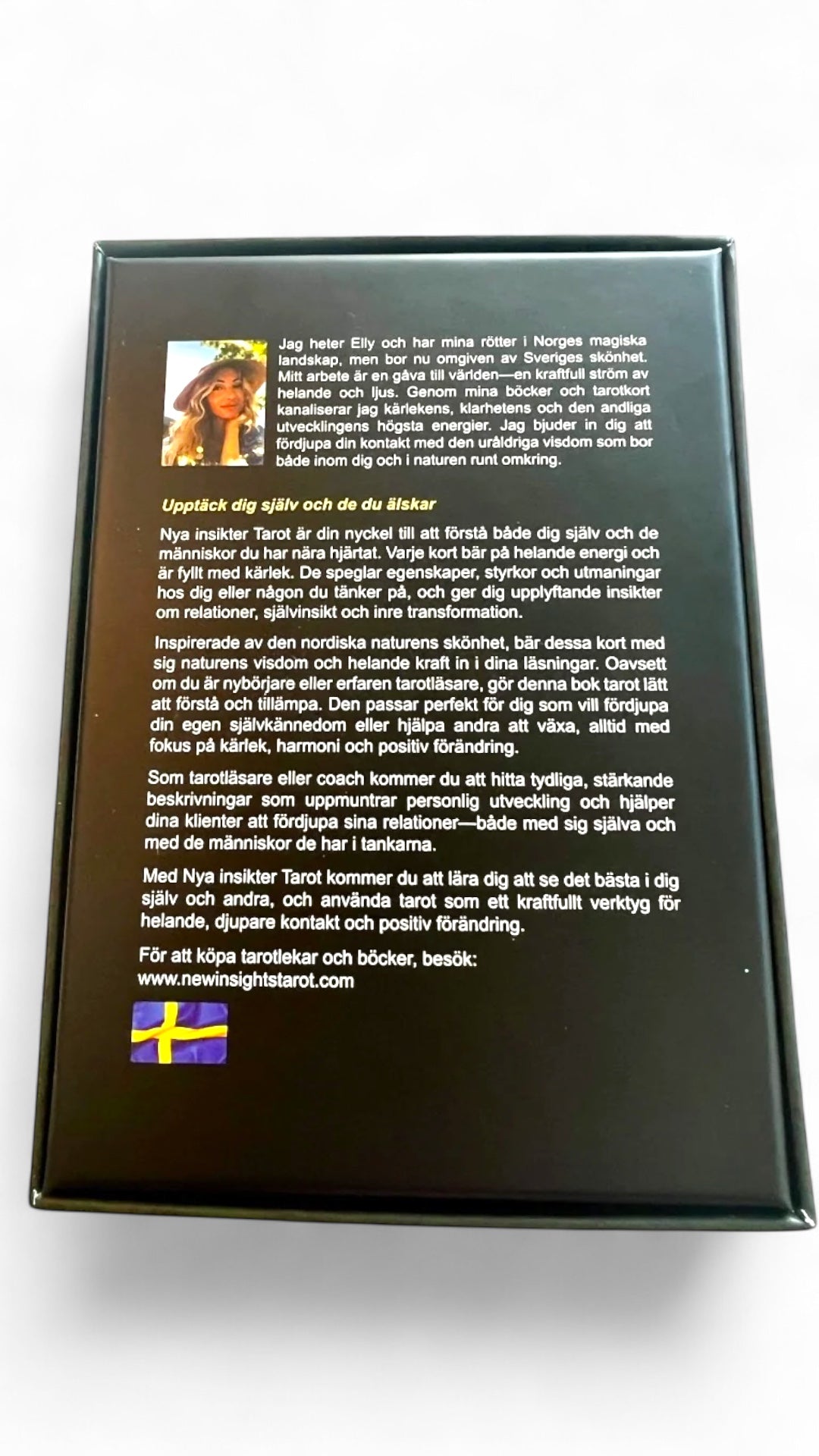 Nya insikter Tarot - kort med text & guidebok(Svenska) 🇸🇪