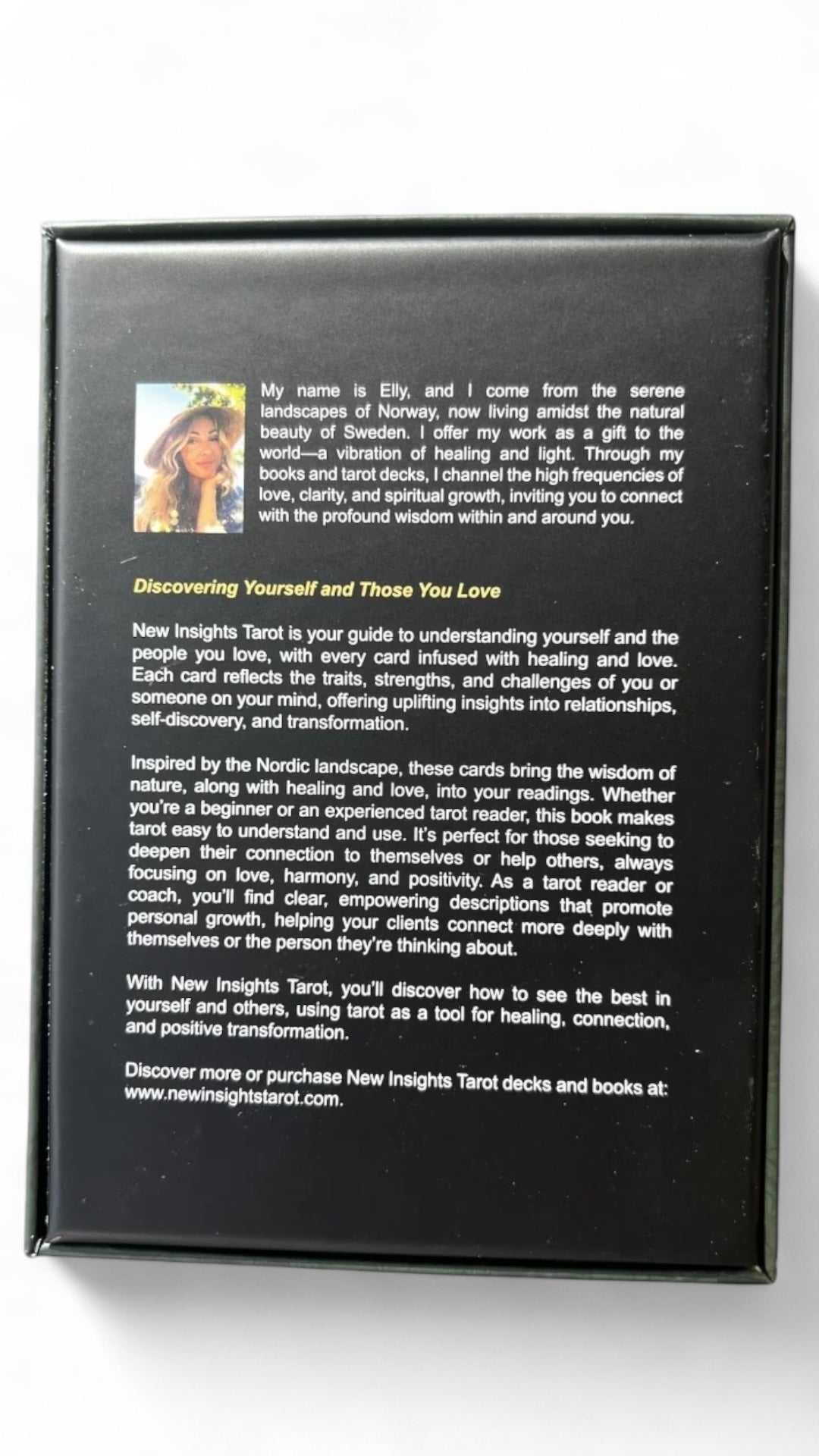 New Insights Tarot – cards with text and guidebook(English)🇬🇧
