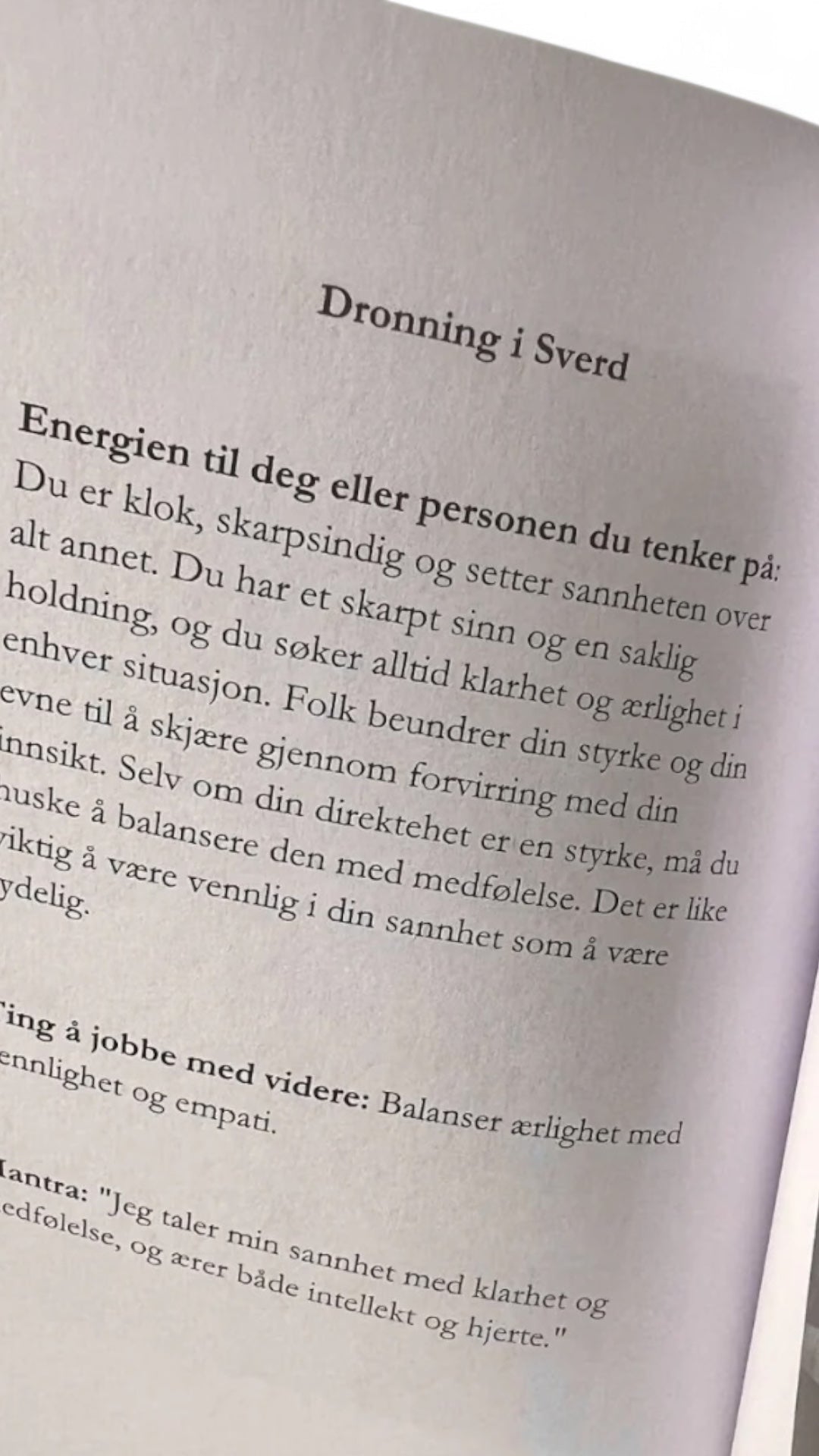 Nye Innsikter tarot- kort med tekst og guidebok (Norsk) 🇳🇴
