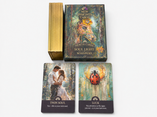 ORACLE DECK from New insights tarot : Soul Light Whispers