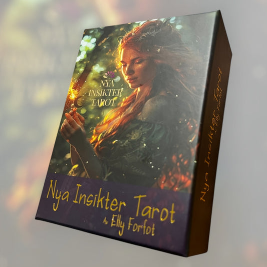 Nya insikter Tarot - kort text  & guidebok(Svenska)