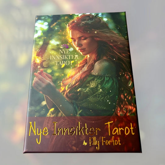 Nye Innsikter tarot- kort med tekst og guidebok (Norsk)
