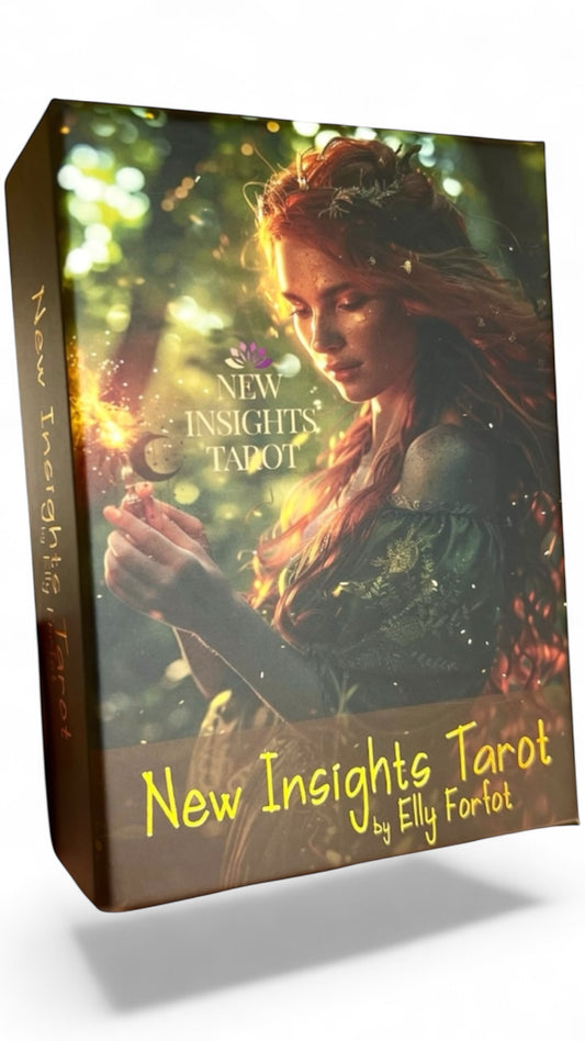 New Insights Tarot  – cards with text and guidebook(English)🇬🇧