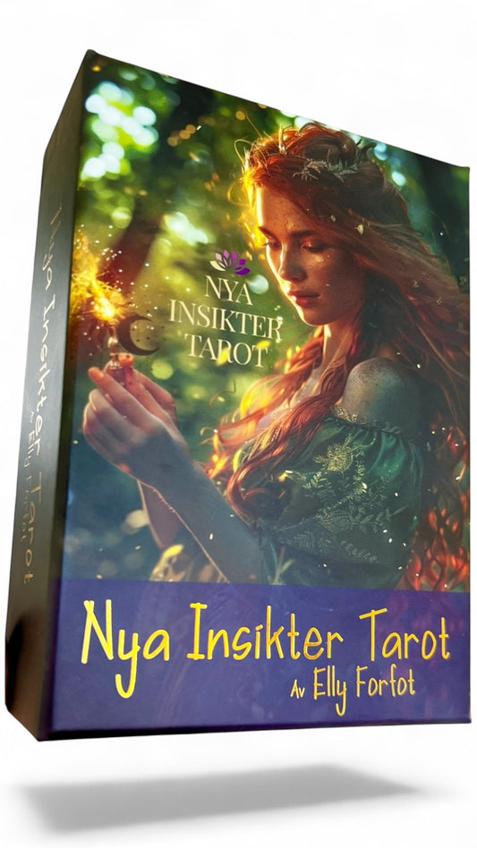 Nya insikter Tarot - kort med text & guidebok(Svenska) 🇸🇪